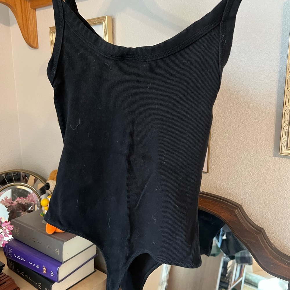 H&M Black Basics Bodysuit